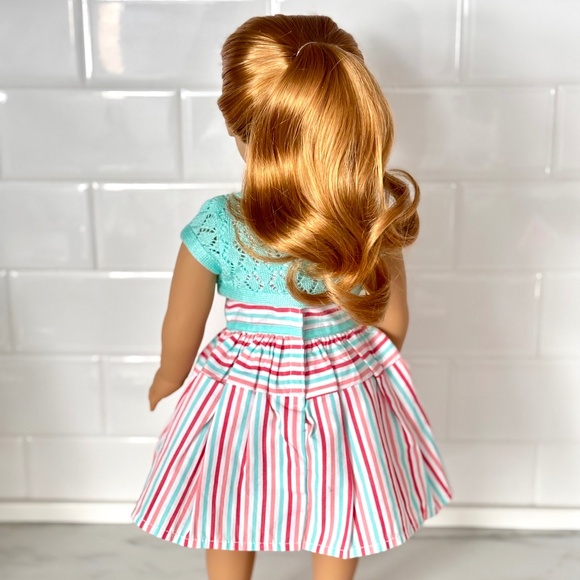 ORIGINAL BOX American Girl Doll MARYELLEN LARKEN Strawberry Blonde Hair 18" 1950 - Picture 5 of 15